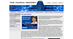 Desktop Screenshot of human-memory.net